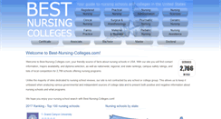 Desktop Screenshot of best-nursing-colleges.com